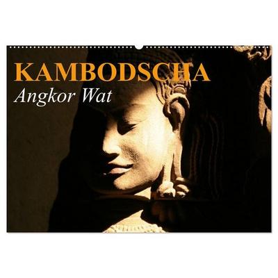 Kambodscha • Angkor Wat (Wandkalender 2027 DIN A2 quer), CALVENDO Monatskalender
