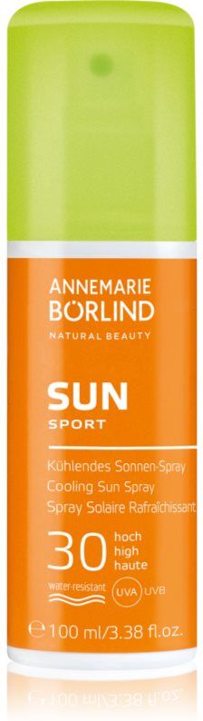 ANNEMARIE BÖRLIND SUN SPORT schützendes Sonnenspray mit kühlender Wirkung SPF 30 100 ml