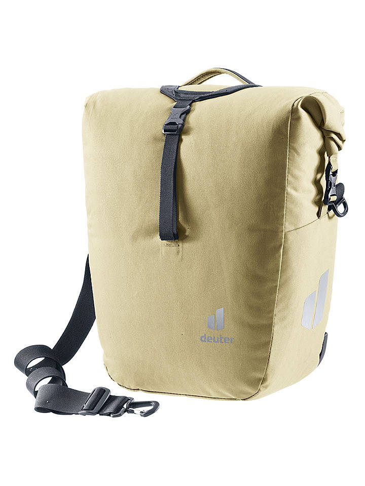 Deuter Fahrradtasche "Valbona 20+5" in Beige - (B)34 x (H)40 x (T)19 cm - onesize