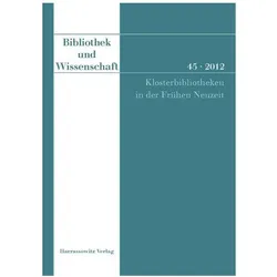 Bibliothek und Wissenschaft 45 (2012), Fachbücher von Ernst Tremp