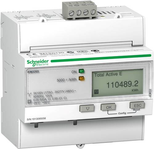 Schneider Electric A9MEM3265 A9MEM3265 E-Zähler digital MID-konform: Ja 1St.