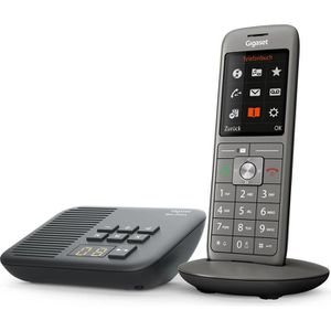 Gigaset Telefon CL660A, anthrazit, schnurlos, mit Anrufbeantworter