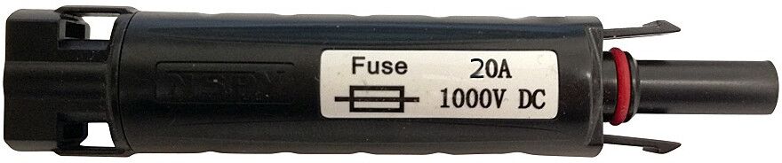 Connettore MC4 con fusibile integrato 32A