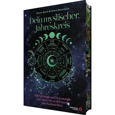 Dein Mystischer Jahreskreis - Mit Astrologie und Hexenmagie von Ostara bis zu den Sperr- und Rauhnächten, Gebundene Ausgabe von Verena Borell,Chiara
