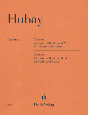 Henle Verlag Hubay Carmen Violin