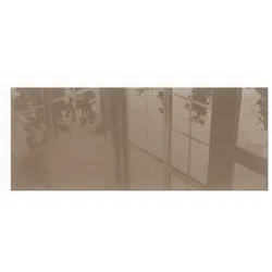 GLASPLATTE für Kamin 125x50 cm