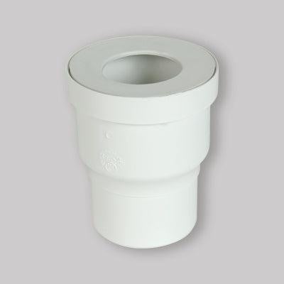 Nicoll 1QW33 Mannentoiletuitgang Rechts - Diameter: 100 mm - Wit - PVC