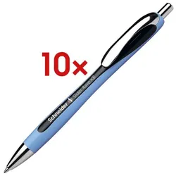 Schneider 10x Kugelschreiber »Slider Rave« 1325 schwarz