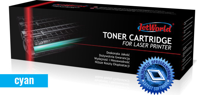JetWorld Cyan Brother TN247C tonercartridge met nieuwste firmware chip