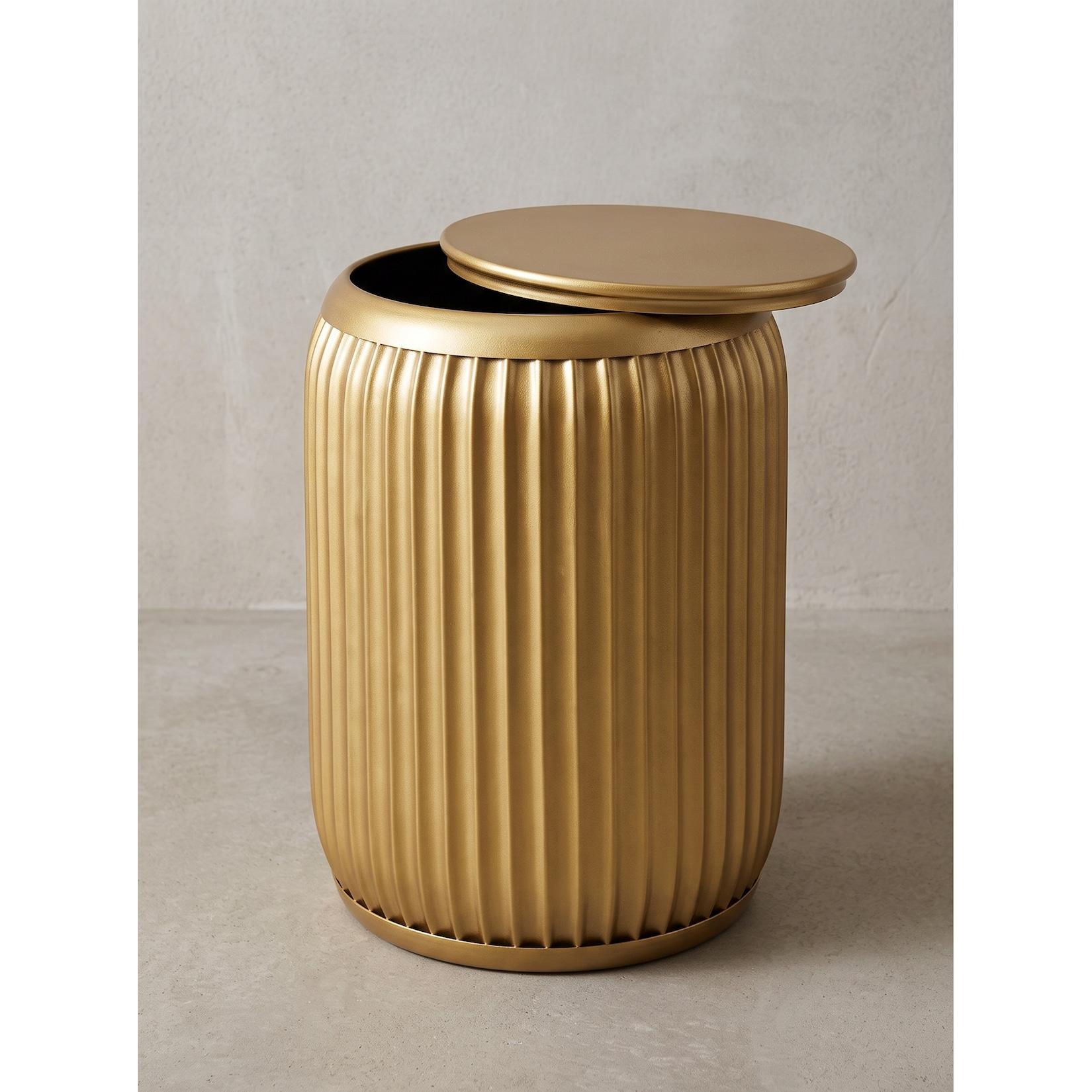 Beistelltisch Eisen Gold Ø 35x50 cm - LAITA Kadima Design