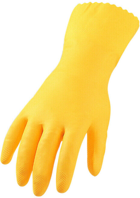 Gant protection chimique T. 9 jaune EN 388, EN 374 cat. III ; Asatex (HS/9)