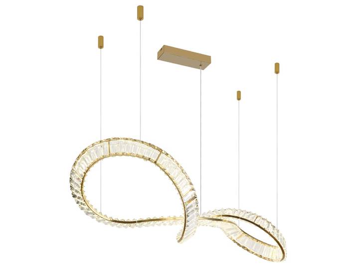 Design hanglamp Neil uniek goud Globo - 67339-72G