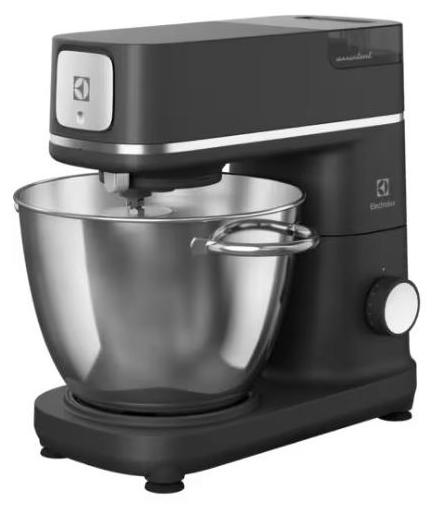Electrolux E6KM1-8BPT, 6 l, Schwarz, Black Pearl, Drehregler, Kneten, Mixen, Verquirlen, 1,2 m