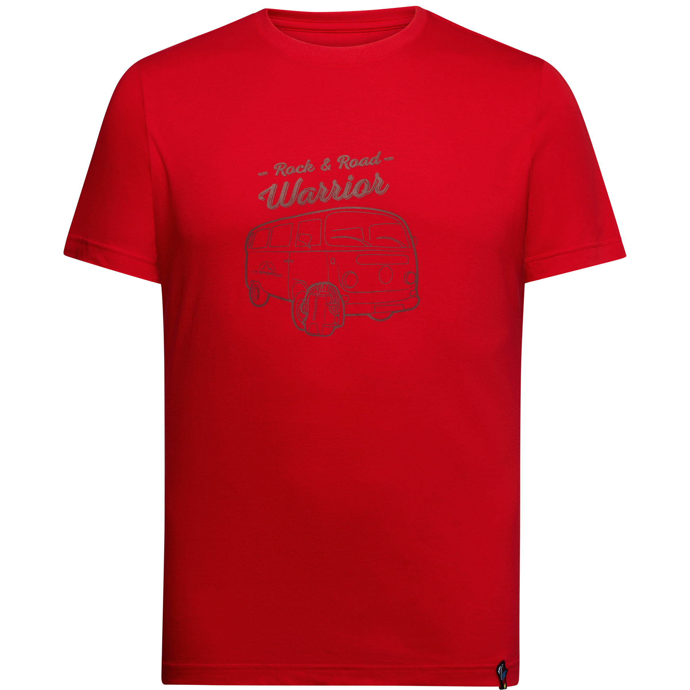 La Sportiva Van Herren T-Shirts rot Größe XL Bouldern | Sportklettern Atmungsaktiv