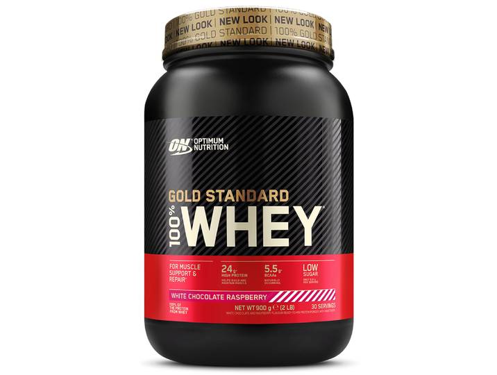 Optimum Nutrition Whey Protein Gold Standard 908 g White Chocolate Raspberry