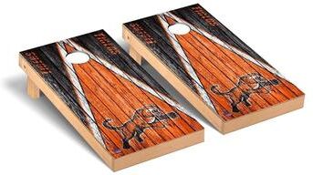 Skip's Garage Rochester Institute of Technology Tigers Weathered Cornhole Board Set