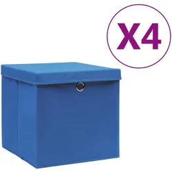 vidaXL, Aufbewahrungsbox, Dasenin (4 Stück) (4x, 28 x 28 x 28 cm)