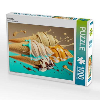 CALVENDO Puzzle Vanille Karamel und Mandel Kombi | 1000 Teile Lege-Größe 64x48cm Foto-Puzzle für glückliche Stunden