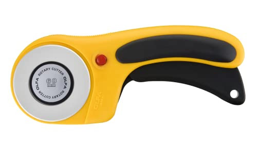 Olfa RTY-3/DX Rotatiesnijder 60mm, Geel