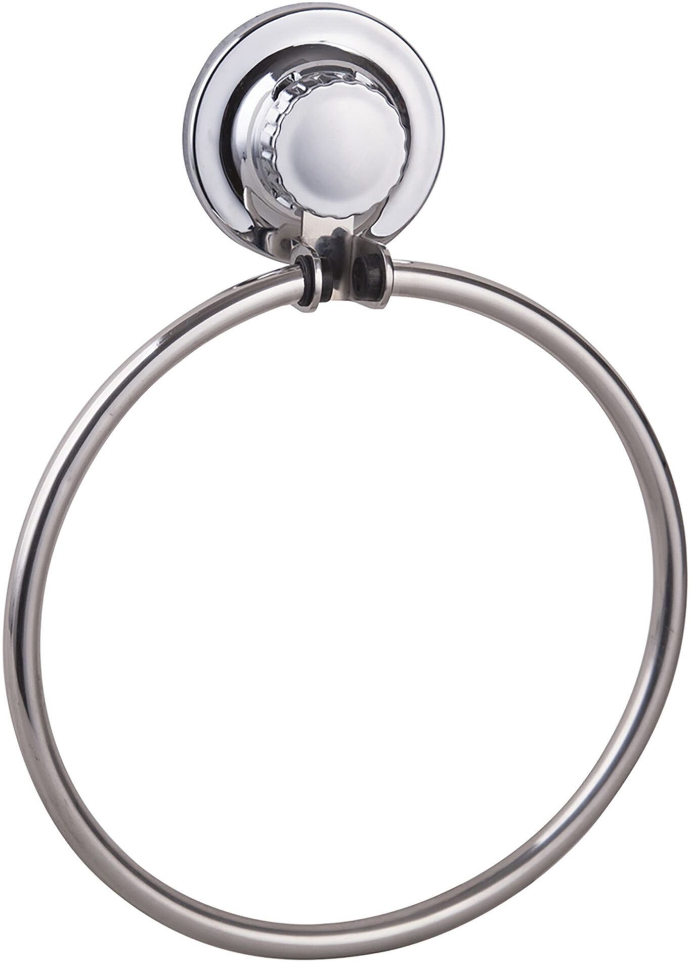 Tecnomat ANELLO PORTASALVIETTE SERIE HESTIA IN ABS E GOMMA FISSAGGIO A VENTOSA