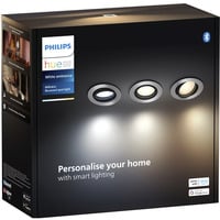 White Ambiance Milliskin Einbauspot 3er-Pack, LED-Leuchte silber