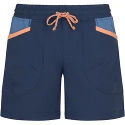 Trollkids, Unisex, Outdoorhose, Girl's Senja Shorts (110), Blau