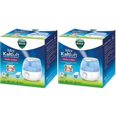 Wick Mini Kaltnebel-Ultraschall-Luftbefeuchter 2x 2x1 St