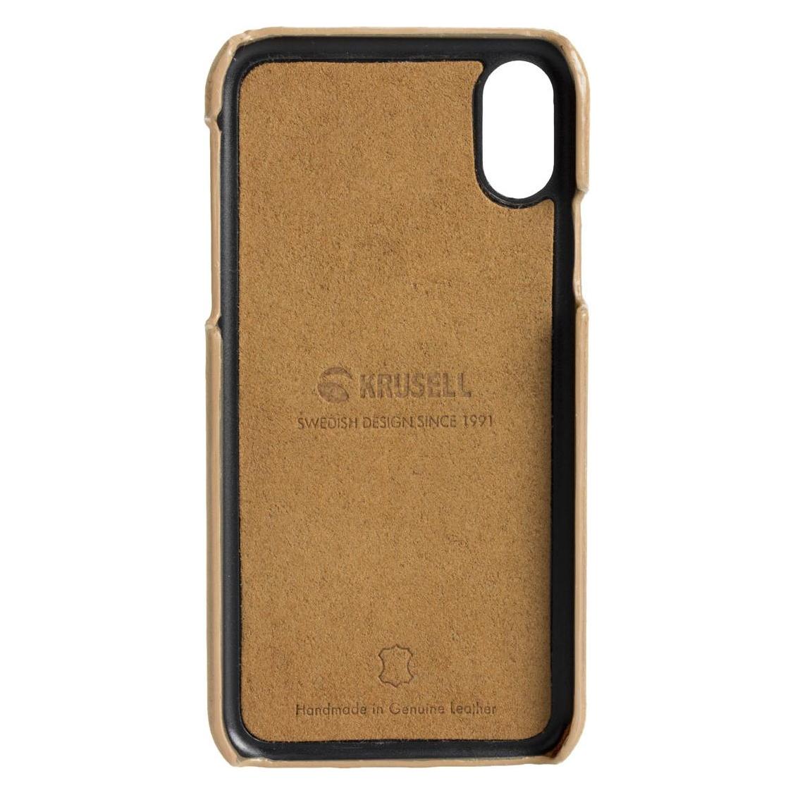 Krusell Sunne 2 Card Cover Apple XS Max nude (Apple iPhone XS Max) (61503)