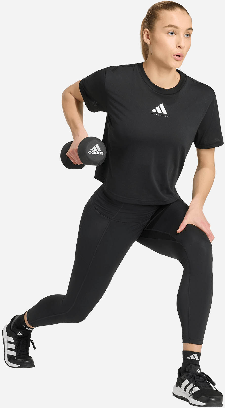 Adidas Training Graphic W - T-shirt Training - Donna - Nero L