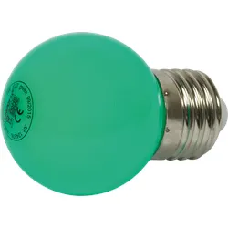 SYN 124276 - LED-Lampe E27, 1 W, grün