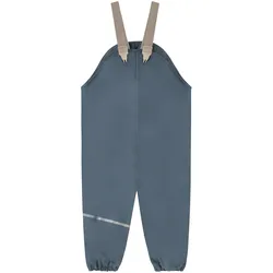 CeLaVi Regenhose mit Trägern gefüttert, blau, 100