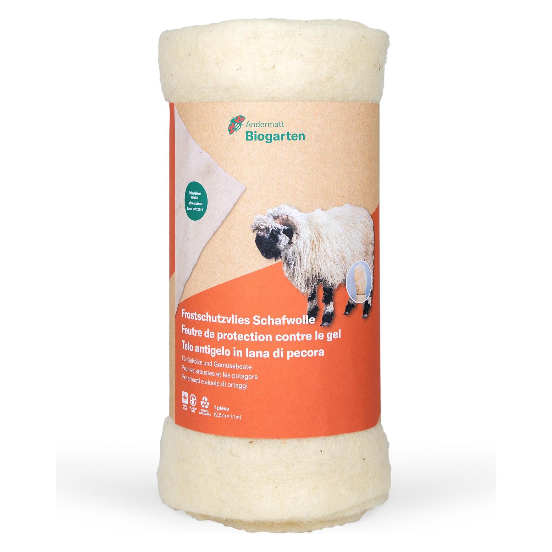 Andermatt Biogarten Frostschutzvlies aus Schafwolle (7121G)