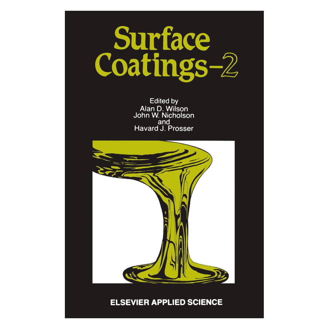 Springer Surface Coatings 2 (Englisch, Softcover, A. D. Wilson, D Wilson) (55534318)