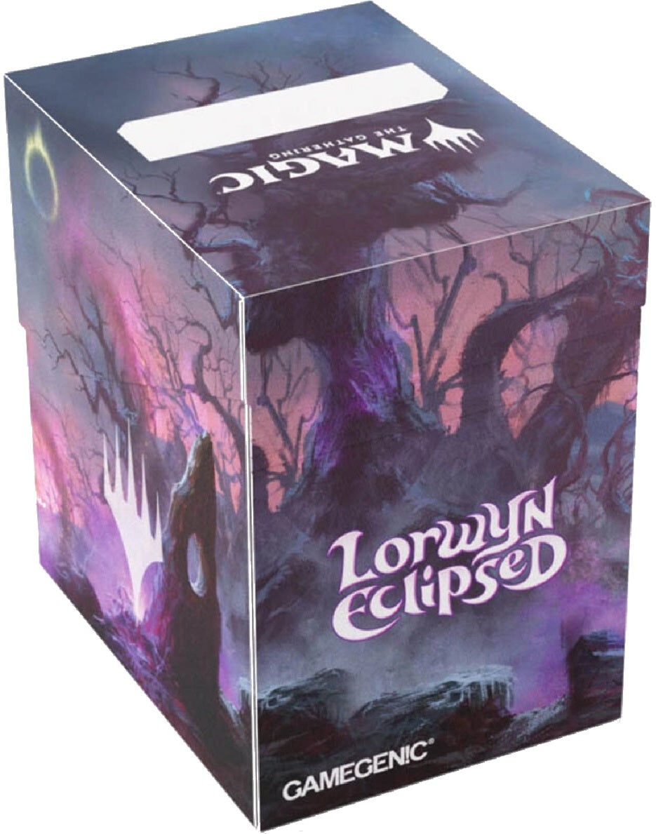 Gamegenic Magic: The Gathering Lorwyn Eclipsed Soft Crate 80+ - Moonshadow, Official Accessory, Compact Deck Box