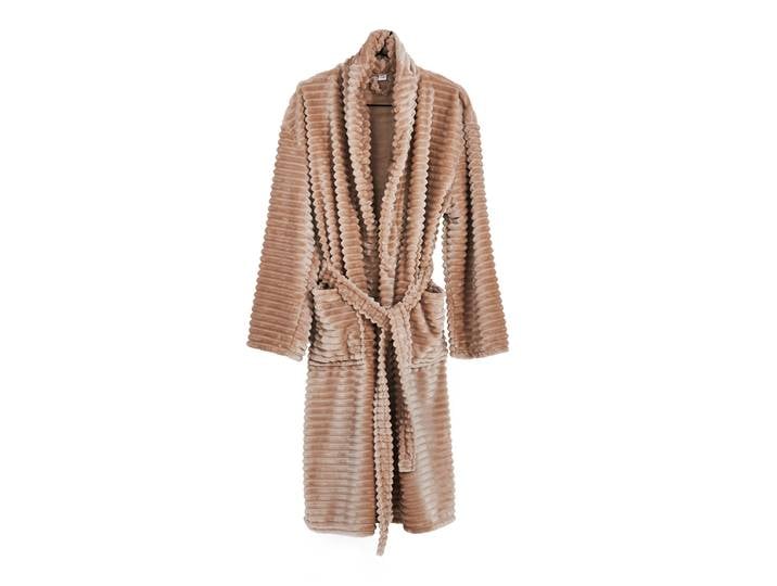 Bademantel Loona 49 x 1 x 120cm Braun/Taupe
