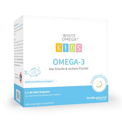 White Omega Kids Weichkapseln 270 St