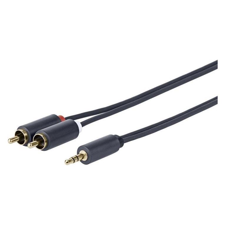 Vivolink Audiokabel (12 m, AUX Kabel, Cinch Kabel) (PROMJRCA12)