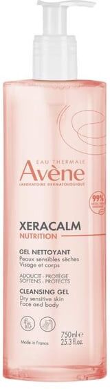 Avène Xeracalm Nutrition Gel de Limpeza 750ml