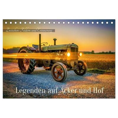 Legenden auf Acker und Hof (Tischkalender 2027 DIN A5 quer), CALVENDO Monatskalender