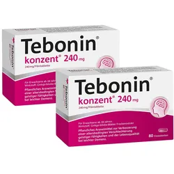 Tebonin® konzent® Doppelpack 2X80 St