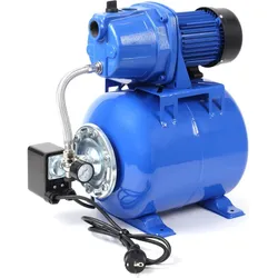 Wiltec, Wasserpumpe, Hauswasserwerk 600W Gartenpumpe 2800l/h Wasserwerk Pumpe Wasserpumpe (Hauswasserpumpe)