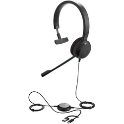 Jabra Evolve 20 SE MS mono kabelgebundenes Headset, USB-C, USB-A