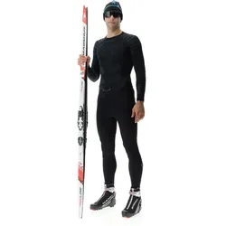 UYN Cross Country Buffercone Ski-Funktionsunterhose Herren black/turquoise XL