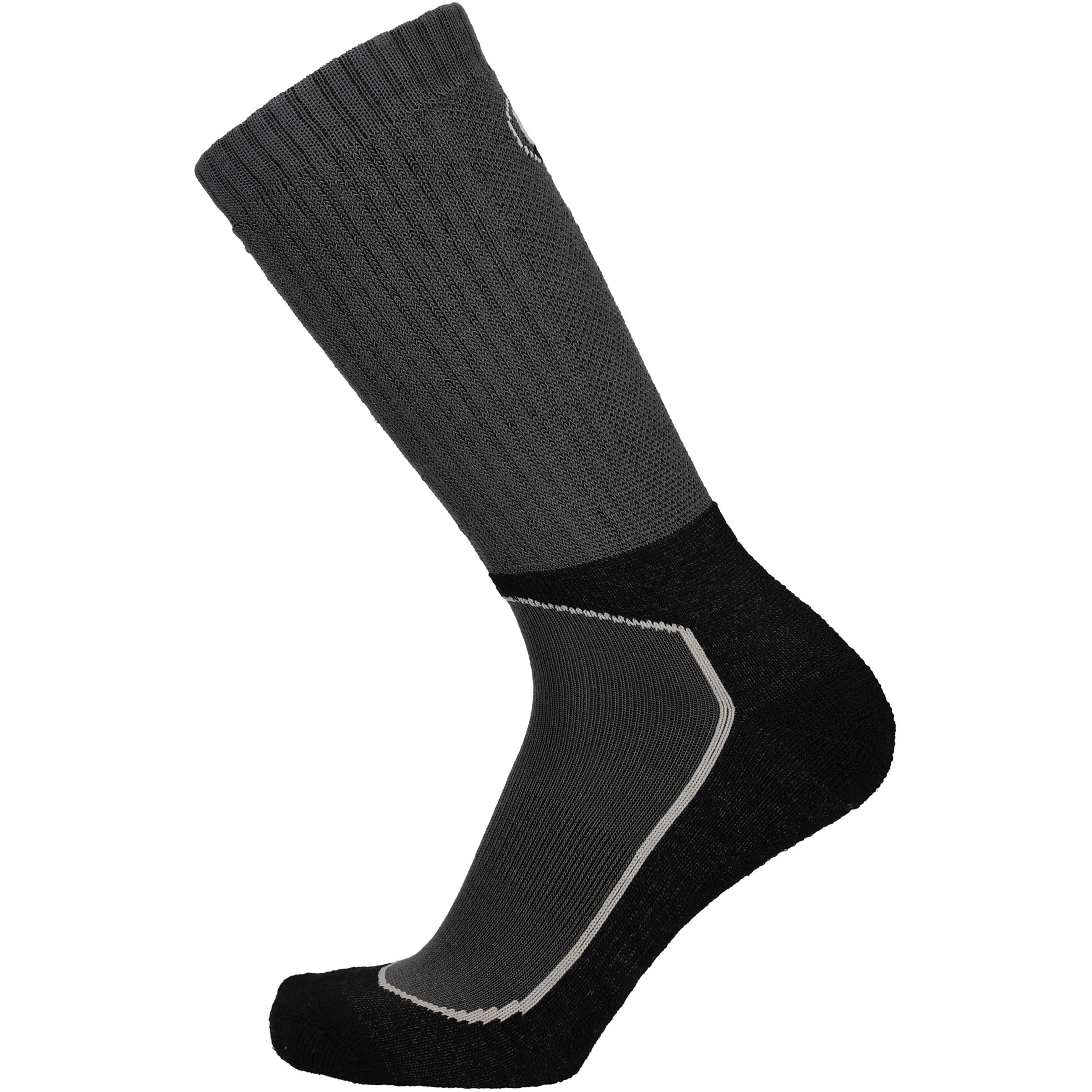 UphillSport Huru Wandersocken schwarz Größe 43 Trekking Schnell trocknend Lyocell (Tencel) | Merinowolle