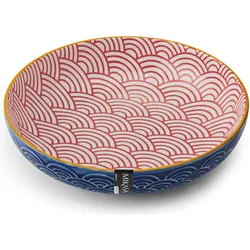 4x Mikasa MK Coupe Bowl, Schüssel + Schale, Blau