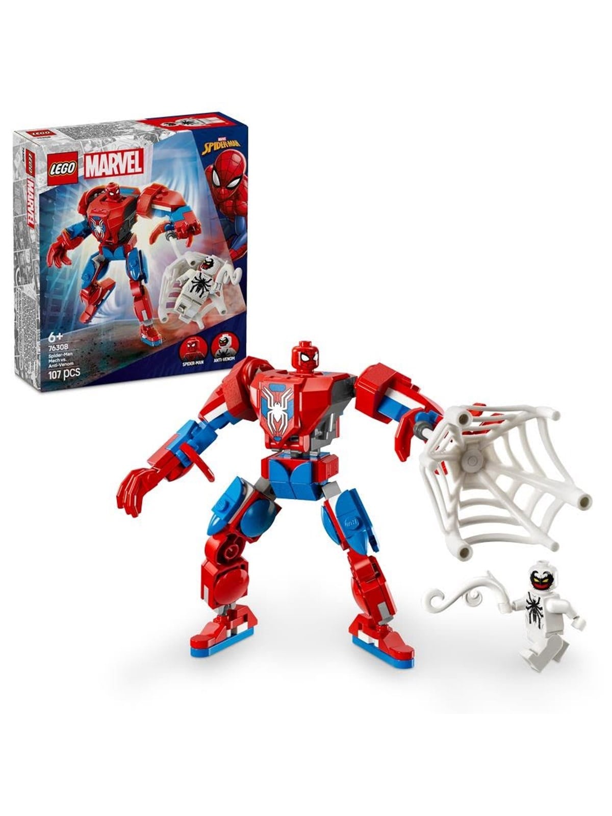 LEGO Super Heroes 76308 Spider-Man Mech vs. Anti-Venom