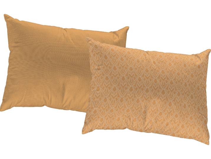 Dekokissen ADAM Urban Cactus , gelb (curry, gemustert), B:40cm L:60cm, Baumwolle, Dekokissen_Sitzkissen_Kissenhüllen, Dekokissen, zertifizierter Bio-Baumwolle, Wendekissenhülle ohne Füllung, 1 Stück