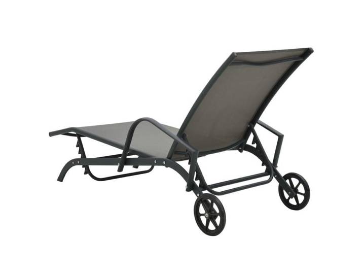 Sale 2026  Chaise longue/Transat - BURKE - 1 PLACE - Acier et textilène Cc1206