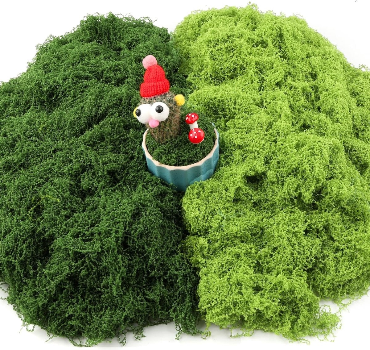200 g Groen IJslands mos voor decoratie en knutselen