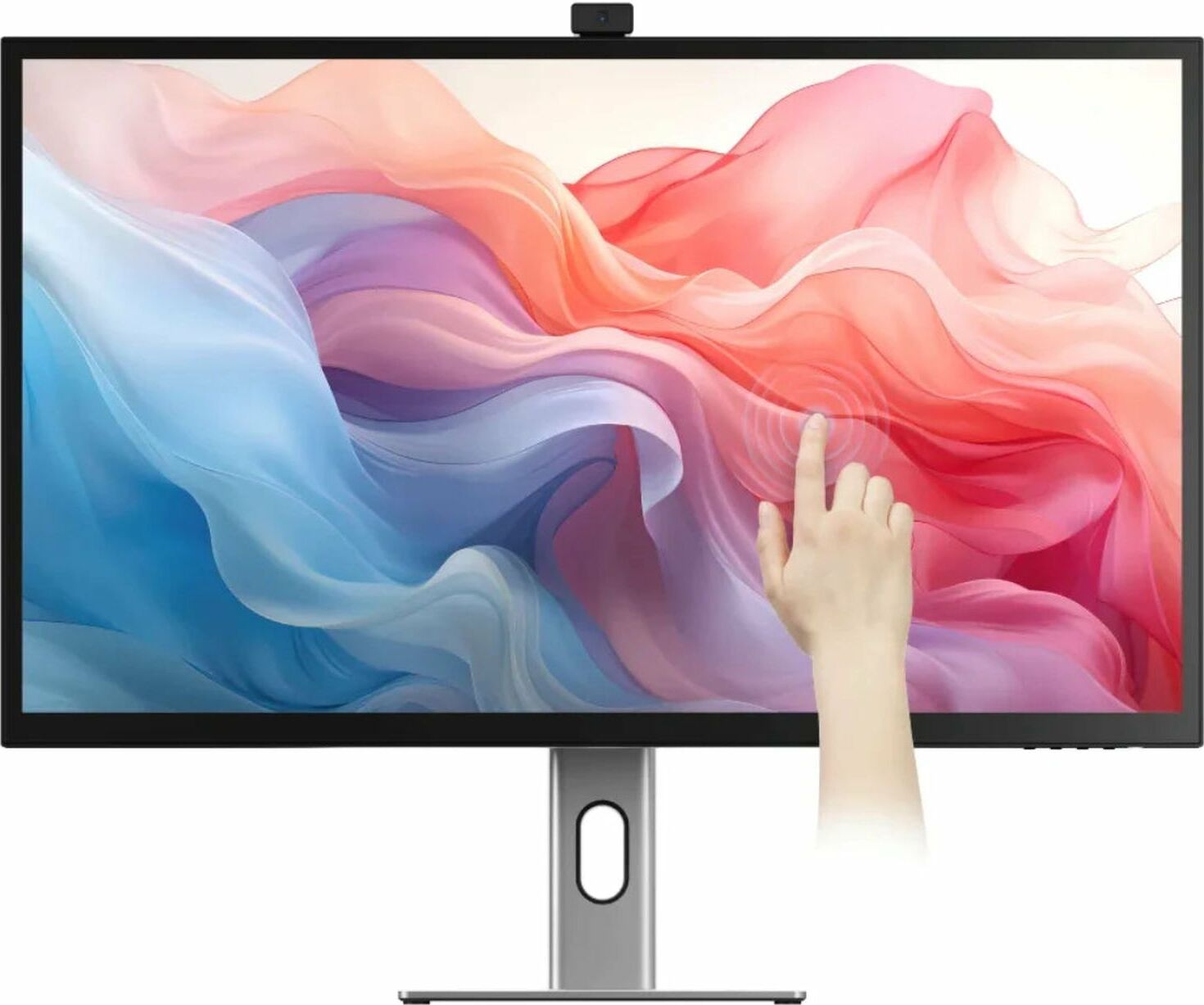ALOGIC 32C4KPDWT, 81,3 cm (32"), 3840 x 2160 Pixel, 4K Ultra HD, LED, Schwarz, Silber